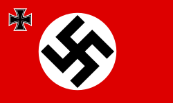 Iron Cross Red Blood Flag